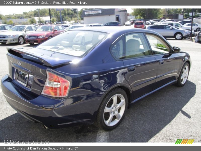 Regal Blue Pearl / Ivory 2007 Subaru Legacy 2.5i Sedan