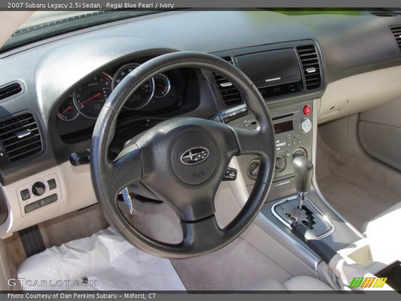 Regal Blue Pearl / Ivory 2007 Subaru Legacy 2.5i Sedan