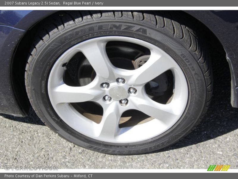 Regal Blue Pearl / Ivory 2007 Subaru Legacy 2.5i Sedan