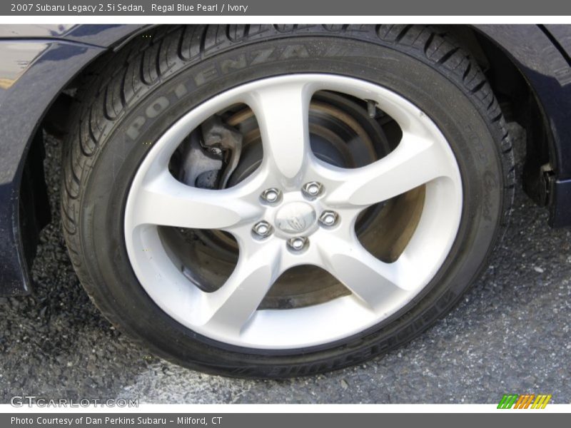 Regal Blue Pearl / Ivory 2007 Subaru Legacy 2.5i Sedan