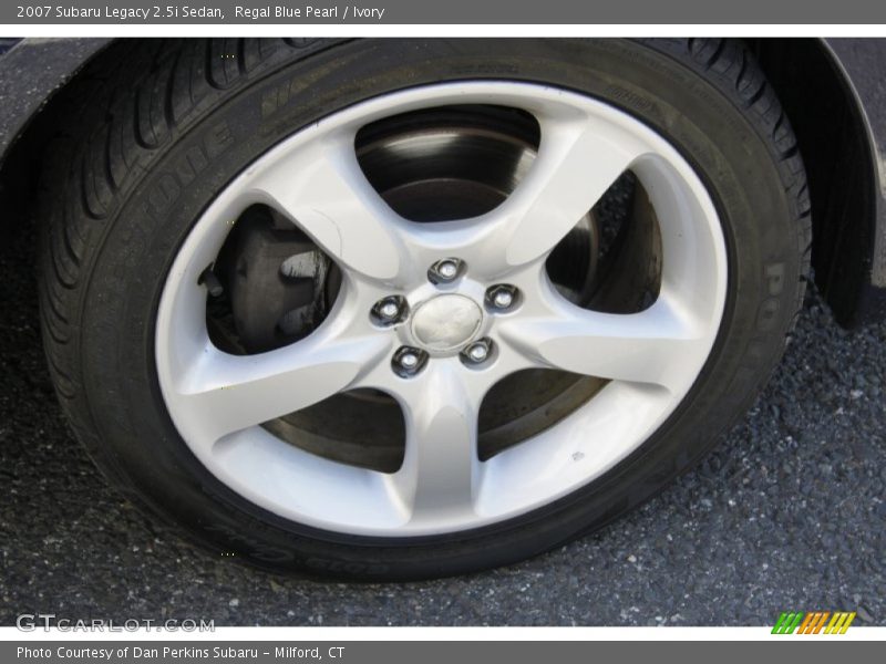 Regal Blue Pearl / Ivory 2007 Subaru Legacy 2.5i Sedan