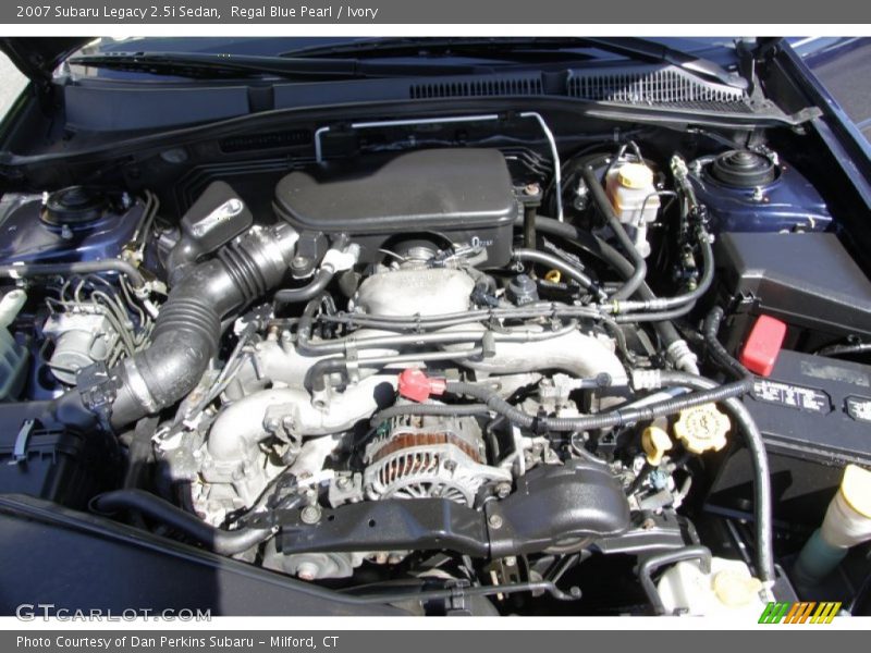 Regal Blue Pearl / Ivory 2007 Subaru Legacy 2.5i Sedan
