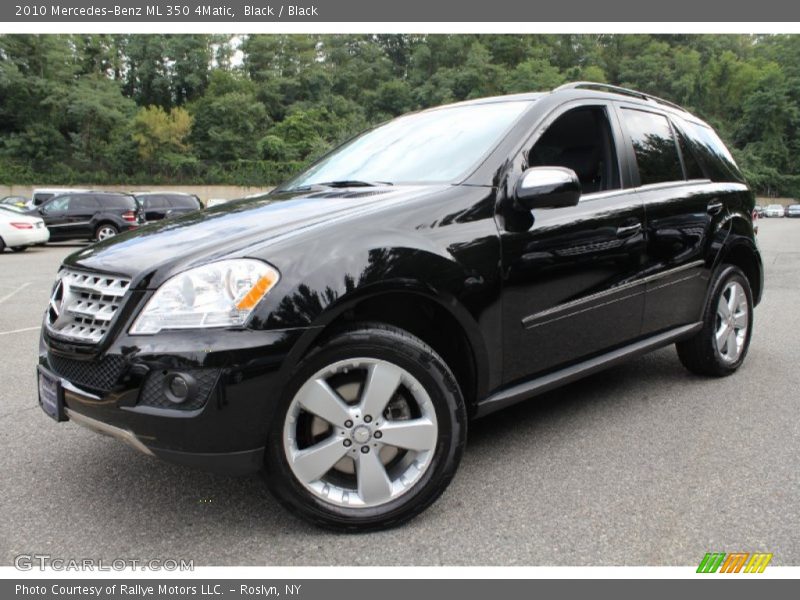 Black / Black 2010 Mercedes-Benz ML 350 4Matic