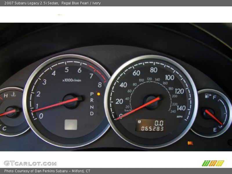 Regal Blue Pearl / Ivory 2007 Subaru Legacy 2.5i Sedan