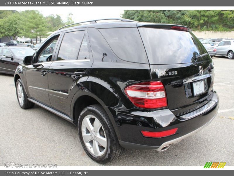Black / Black 2010 Mercedes-Benz ML 350 4Matic