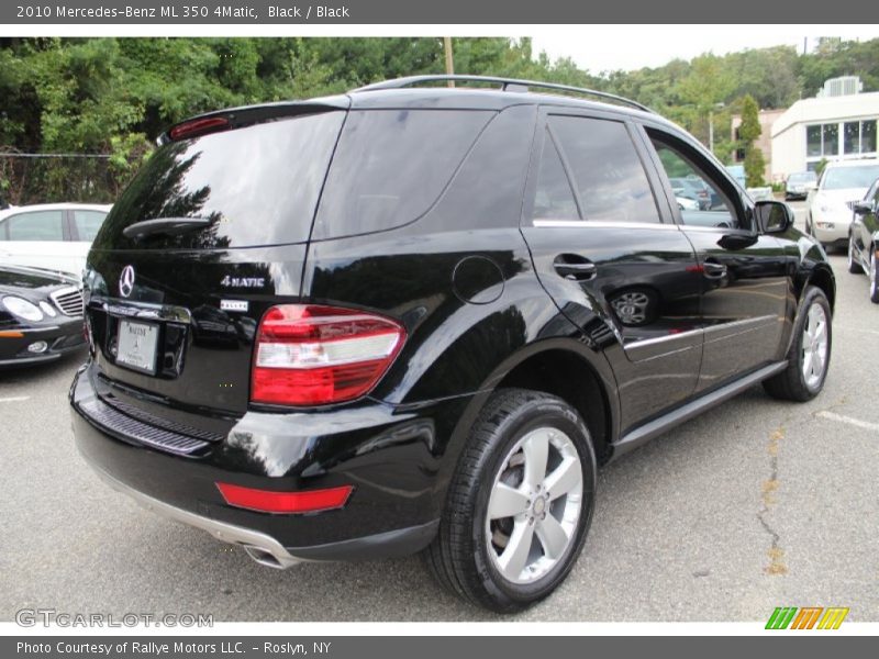 Black / Black 2010 Mercedes-Benz ML 350 4Matic
