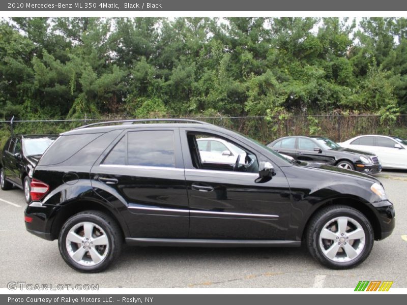Black / Black 2010 Mercedes-Benz ML 350 4Matic