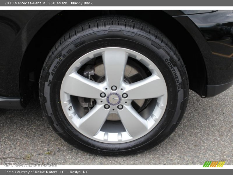 Black / Black 2010 Mercedes-Benz ML 350 4Matic