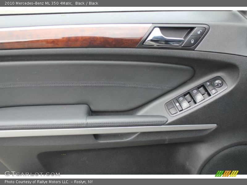 Black / Black 2010 Mercedes-Benz ML 350 4Matic