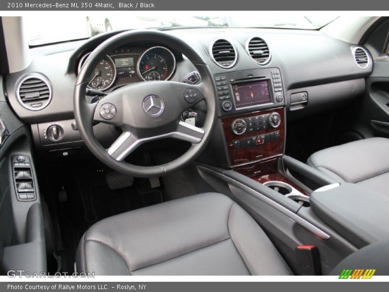 Black / Black 2010 Mercedes-Benz ML 350 4Matic