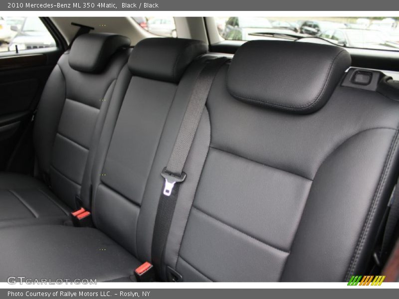 Black / Black 2010 Mercedes-Benz ML 350 4Matic