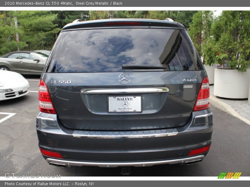 Steel Grey Metallic / Black 2010 Mercedes-Benz GL 550 4Matic