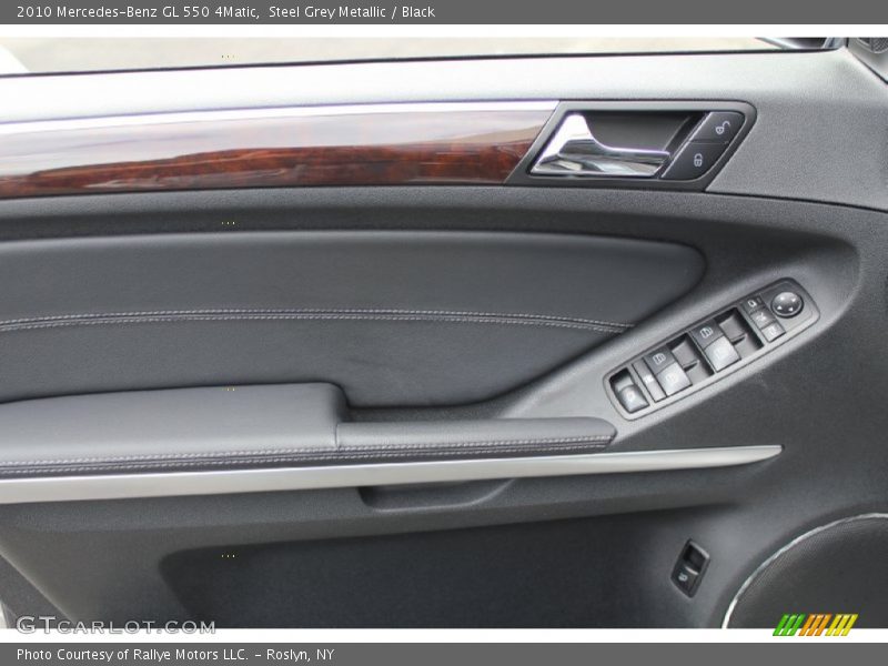 Steel Grey Metallic / Black 2010 Mercedes-Benz GL 550 4Matic