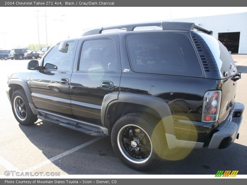 Black / Gray/Dark Charcoal 2004 Chevrolet Tahoe Z71 4x4