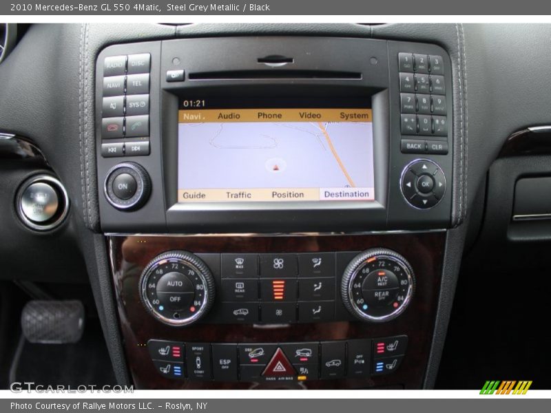 Steel Grey Metallic / Black 2010 Mercedes-Benz GL 550 4Matic