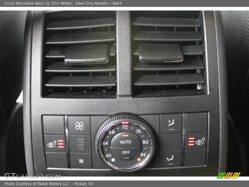 Steel Grey Metallic / Black 2010 Mercedes-Benz GL 550 4Matic