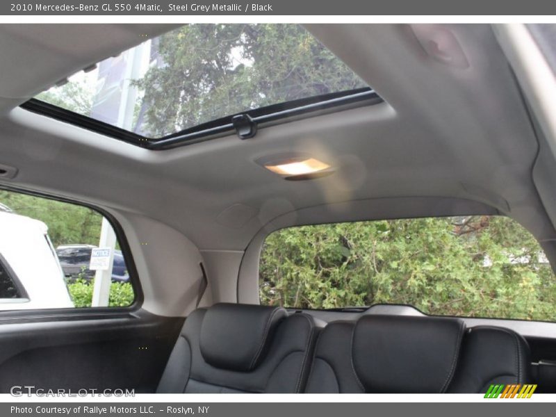 Steel Grey Metallic / Black 2010 Mercedes-Benz GL 550 4Matic