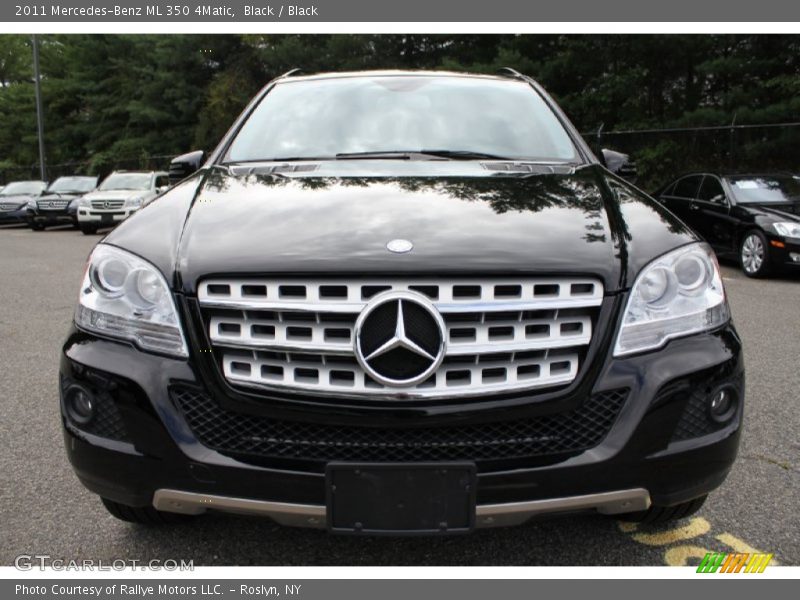 Black / Black 2011 Mercedes-Benz ML 350 4Matic