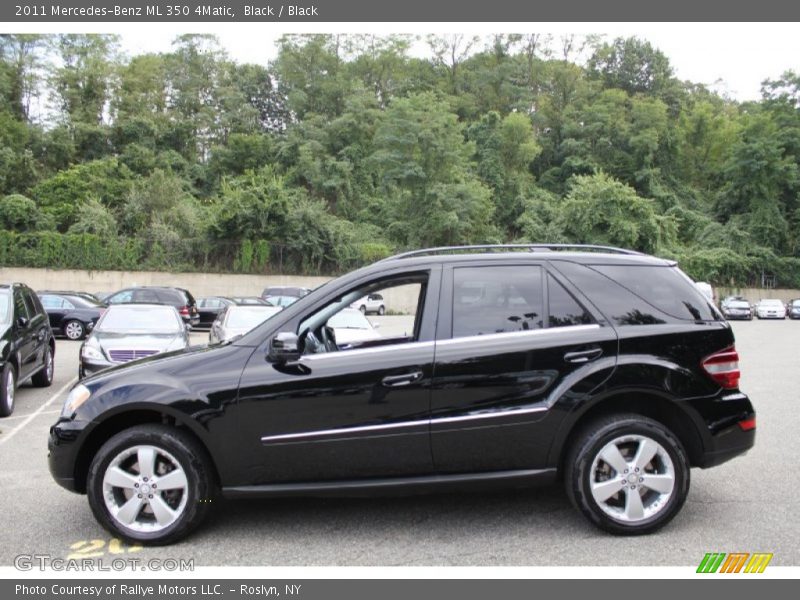 Black / Black 2011 Mercedes-Benz ML 350 4Matic