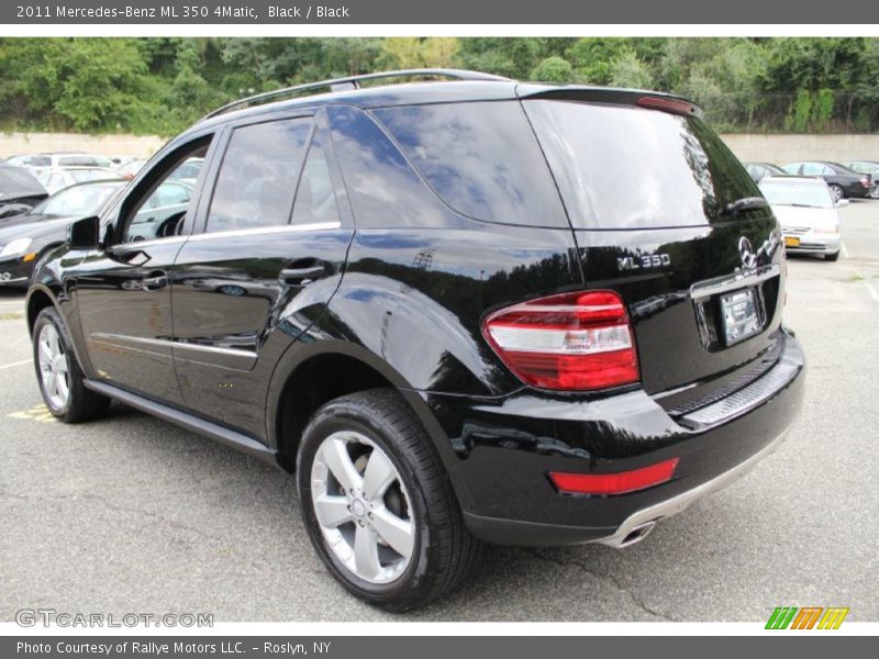 Black / Black 2011 Mercedes-Benz ML 350 4Matic