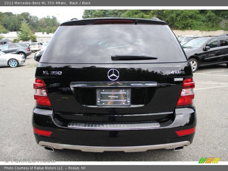 Black / Black 2011 Mercedes-Benz ML 350 4Matic