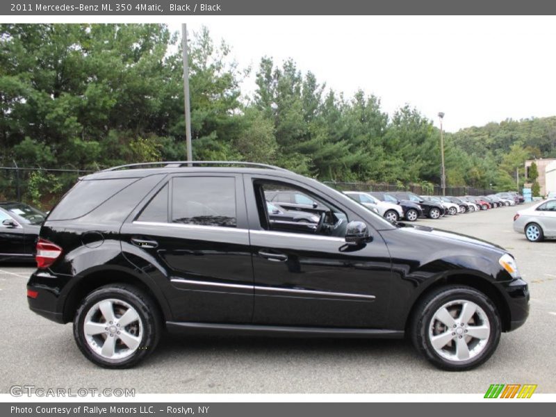 Black / Black 2011 Mercedes-Benz ML 350 4Matic