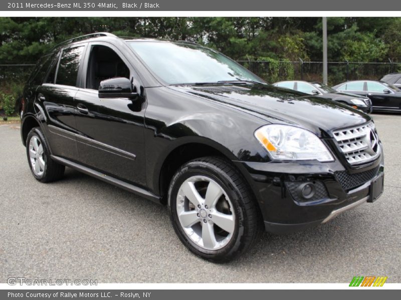 Black / Black 2011 Mercedes-Benz ML 350 4Matic