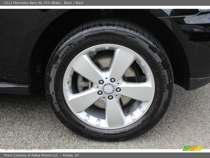 Black / Black 2011 Mercedes-Benz ML 350 4Matic