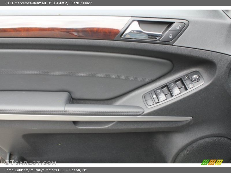 Black / Black 2011 Mercedes-Benz ML 350 4Matic