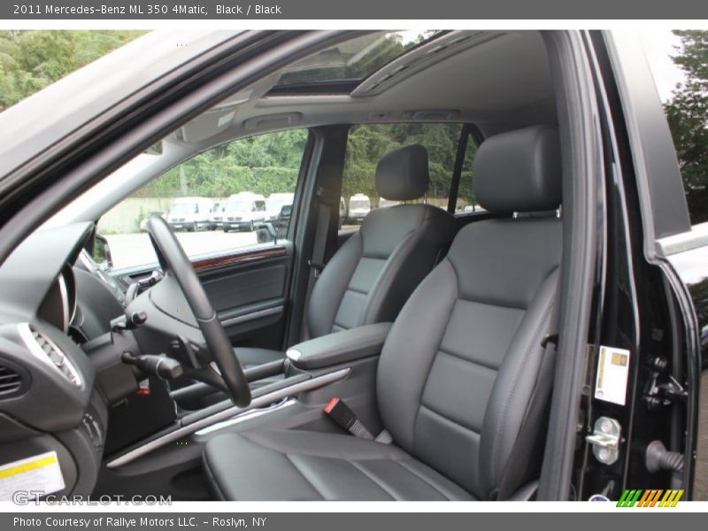 Black / Black 2011 Mercedes-Benz ML 350 4Matic