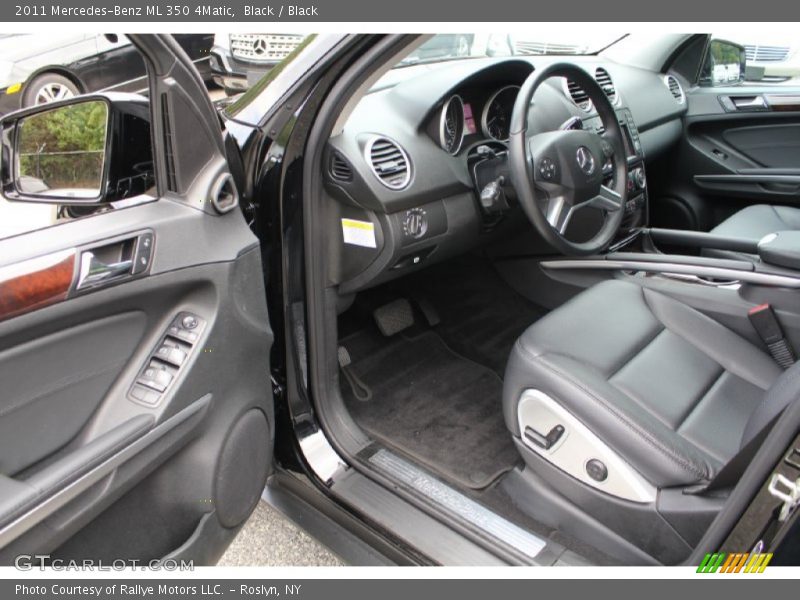 Black / Black 2011 Mercedes-Benz ML 350 4Matic