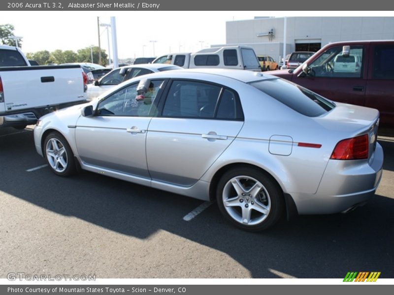 Alabaster Silver Metallic / Ebony 2006 Acura TL 3.2