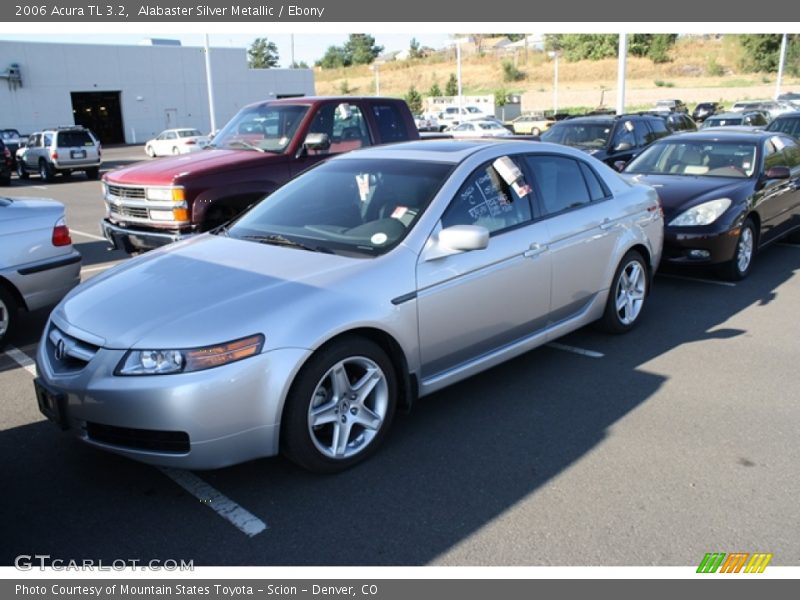 Alabaster Silver Metallic / Ebony 2006 Acura TL 3.2