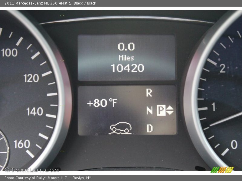 Black / Black 2011 Mercedes-Benz ML 350 4Matic