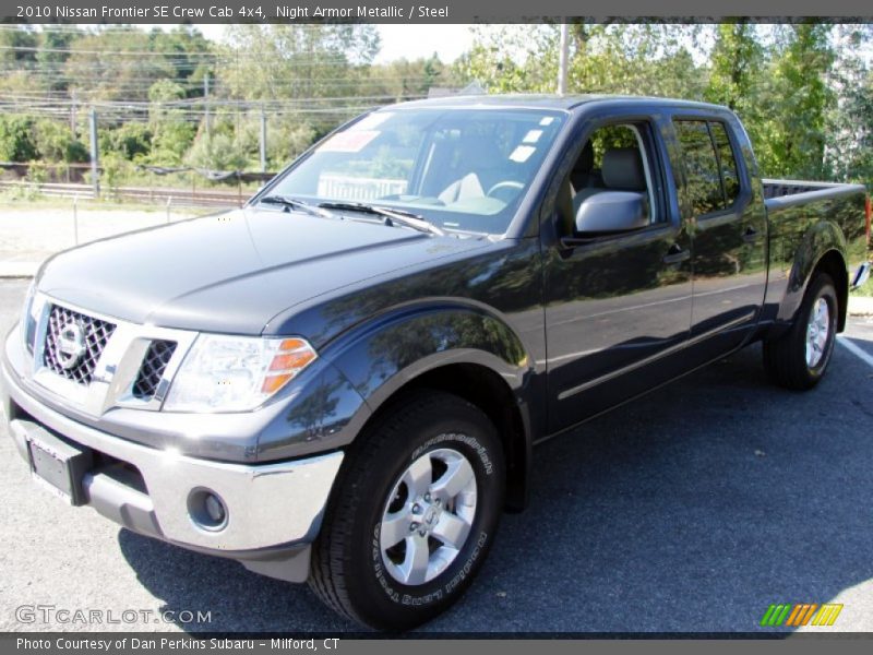 Night Armor Metallic / Steel 2010 Nissan Frontier SE Crew Cab 4x4