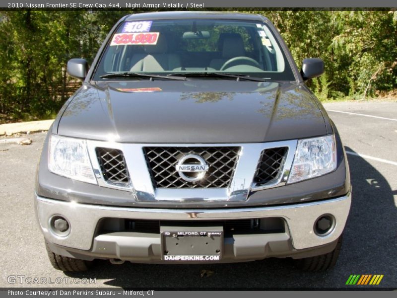 Night Armor Metallic / Steel 2010 Nissan Frontier SE Crew Cab 4x4