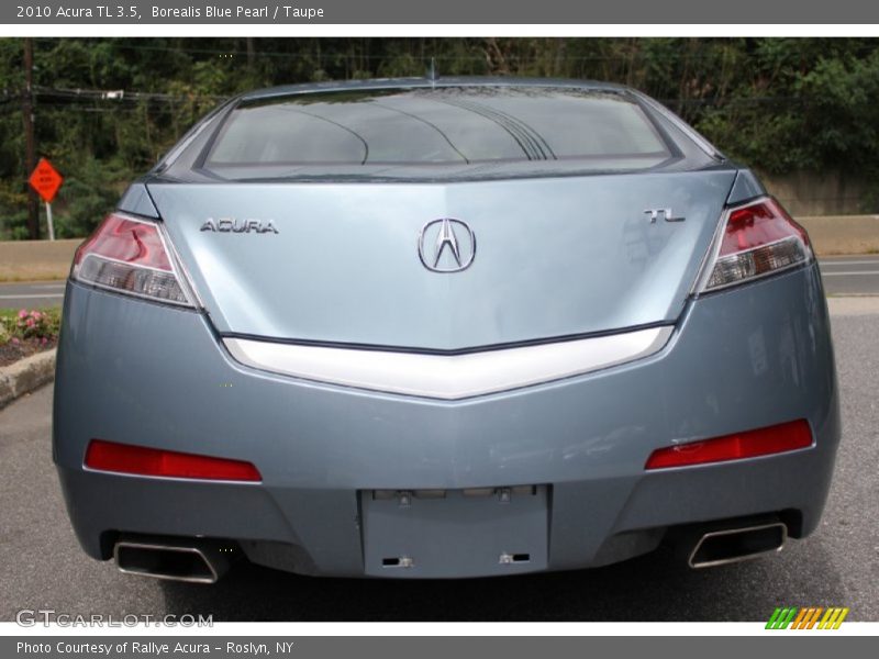 Borealis Blue Pearl / Taupe 2010 Acura TL 3.5