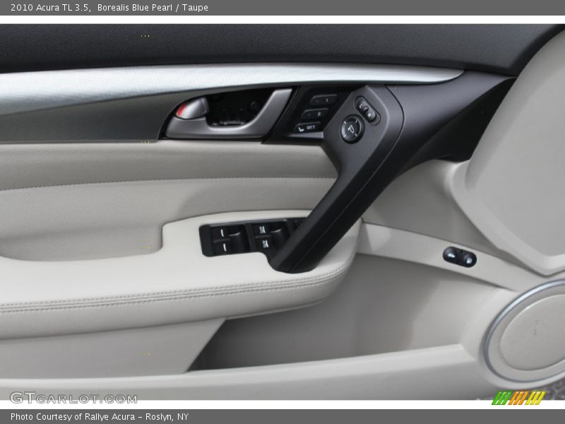 Borealis Blue Pearl / Taupe 2010 Acura TL 3.5