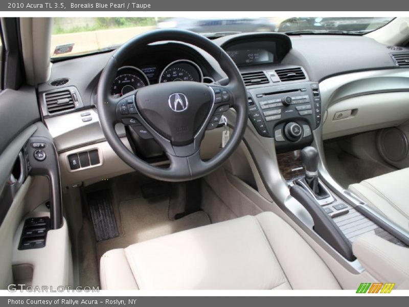 Taupe Interior - 2010 TL 3.5 