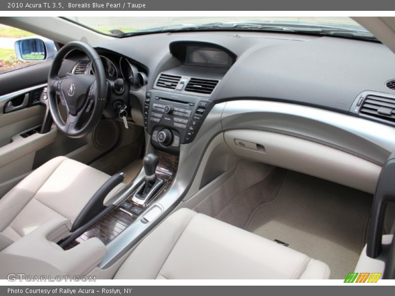 Dashboard of 2010 TL 3.5