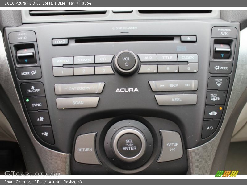 Controls of 2010 TL 3.5
