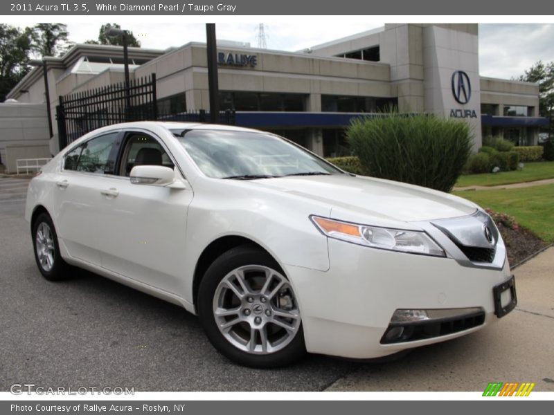 Front 3/4 View of 2011 TL 3.5