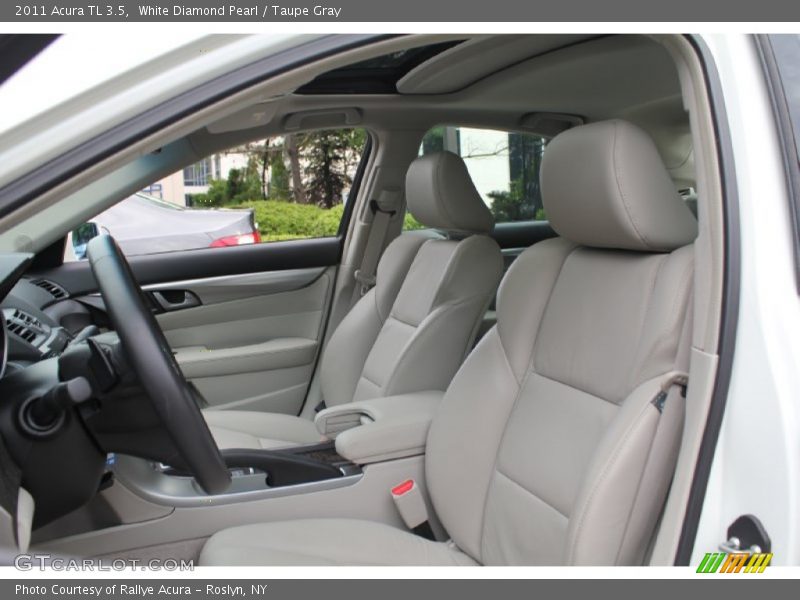  2011 TL 3.5 Taupe Gray Interior