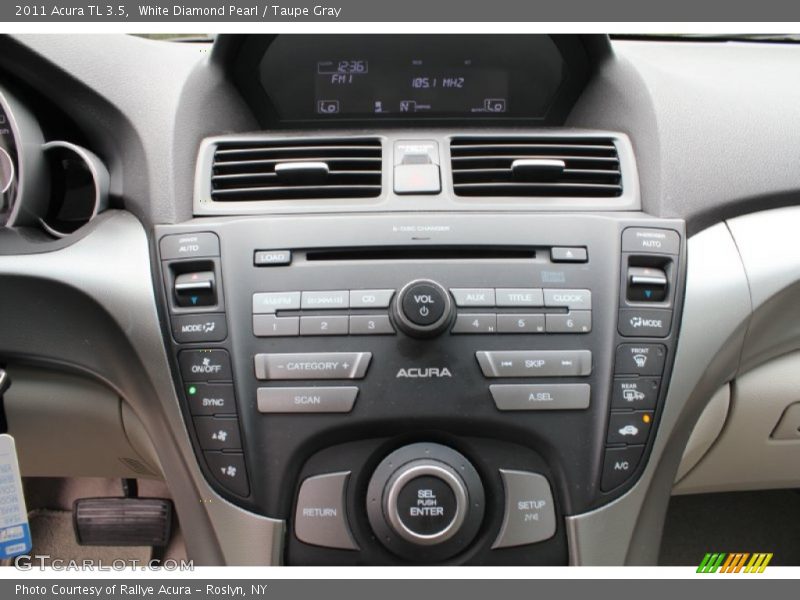 Controls of 2011 TL 3.5