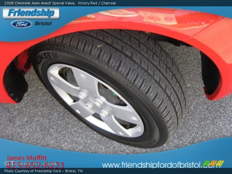 Victory Red / Charcoal 2008 Chevrolet Aveo Aveo5 Special Value