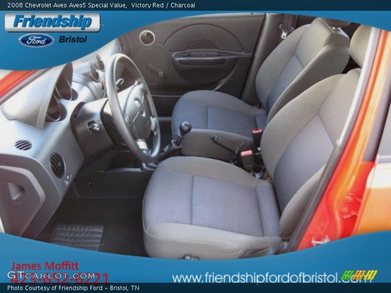 Victory Red / Charcoal 2008 Chevrolet Aveo Aveo5 Special Value
