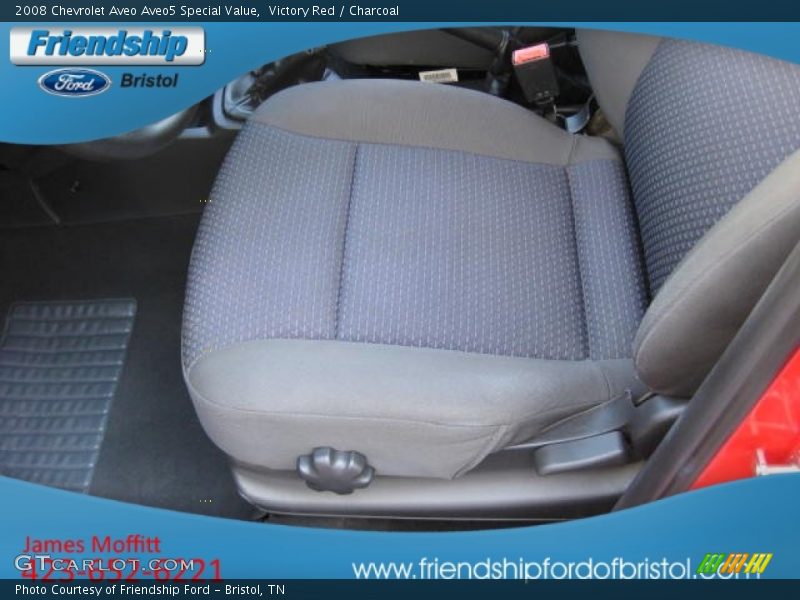 Victory Red / Charcoal 2008 Chevrolet Aveo Aveo5 Special Value