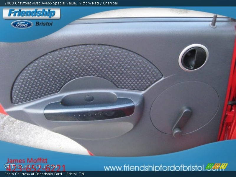 Victory Red / Charcoal 2008 Chevrolet Aveo Aveo5 Special Value