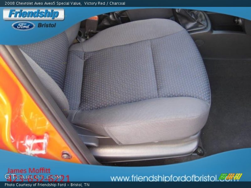 Victory Red / Charcoal 2008 Chevrolet Aveo Aveo5 Special Value