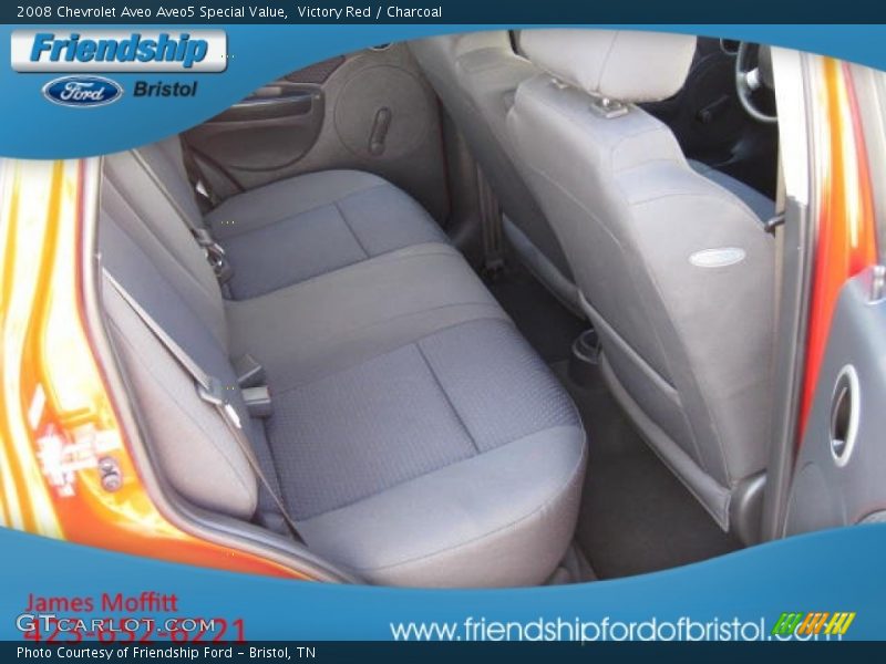 Victory Red / Charcoal 2008 Chevrolet Aveo Aveo5 Special Value